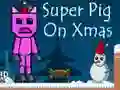 Игра Super Pig on Xmas онлайн