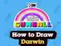 Игра The Amazing World of Gumball How to Draw Darwin онлайн