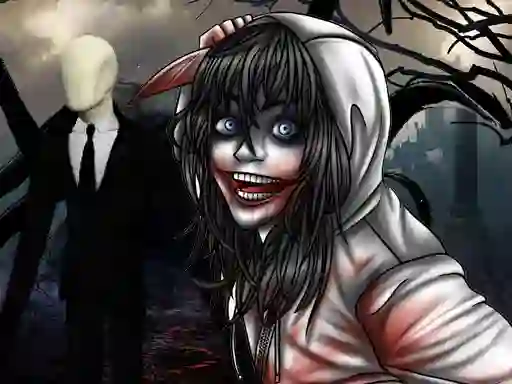 Игра Jeff The Killer The Hunt For The Slenderman онлайн