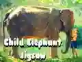 Игра Child Elephant Jigsaw онлайн