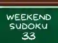 Игра Weekend Sudoku 33 онлайн