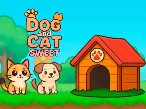 Игра Dog and Cat Sweet онлайн