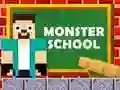 Игра Herobrine vs Monster School онлайн