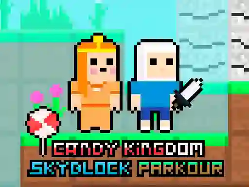 Игра Candy Kingdom Skyblock Parkour онлайн