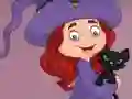 Игра G2E Happy Witch Girl And Cat Room Escape онлайн