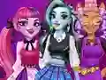 Игра High School Princess Monster Mash онлайн