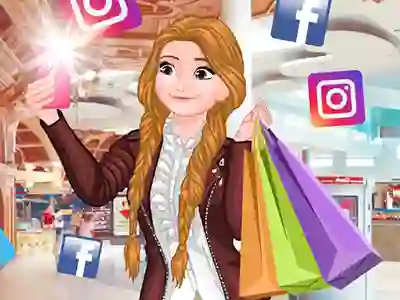 Игра Princess Social Media Butterfly онлайн