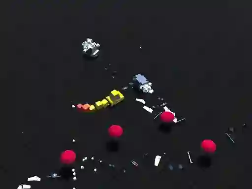 Игра Pixel Car vs Cops 2020 онлайн