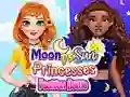 Игра Moon vs Sun Princess Fashion Battle онлайн