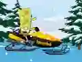 Игра Spongebob Snowmobile онлайн