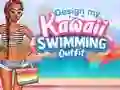 Игра Design My Kawaii Swimming Outfit онлайн