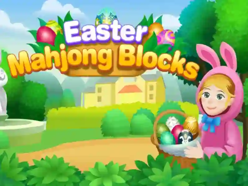 Игра Mahjong Blocks Easter онлайн