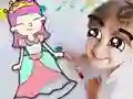 Игра Coloring Book: Prince And Princess онлайн