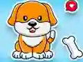 Игра Coloring Book: Cute Dog онлайн