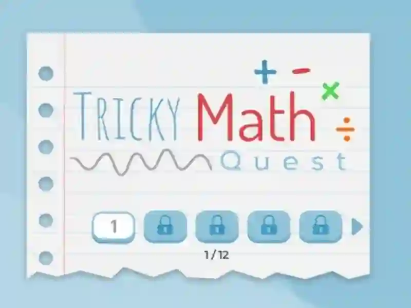 Игра Tricky Math Quest онлайн