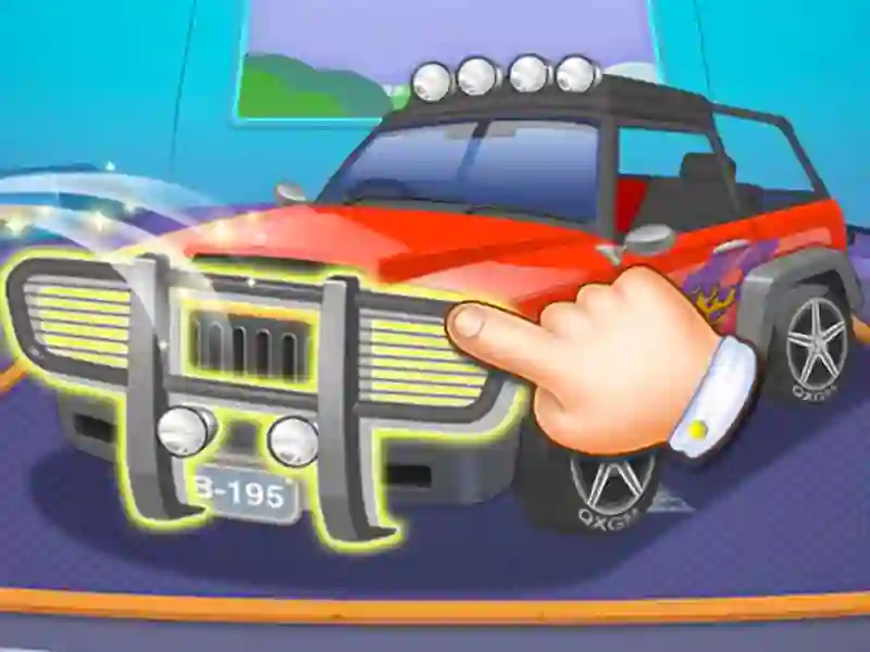 Игра Car City Renovation Salon онлайн