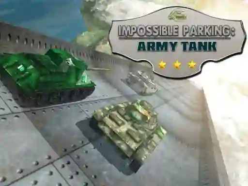Игра Impossible Parking: Army Tank онлайн