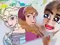Игра Coloring Book: Frozen онлайн
