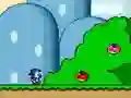 Игра Sonic in Super Mario World онлайн