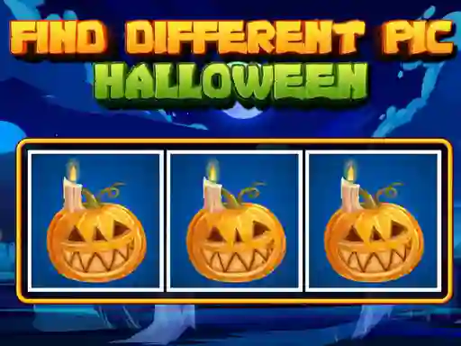 Игра Find Different Pic Halloween онлайн