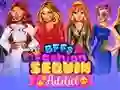 Игра BFFs Fashion Sequin Addict онлайн