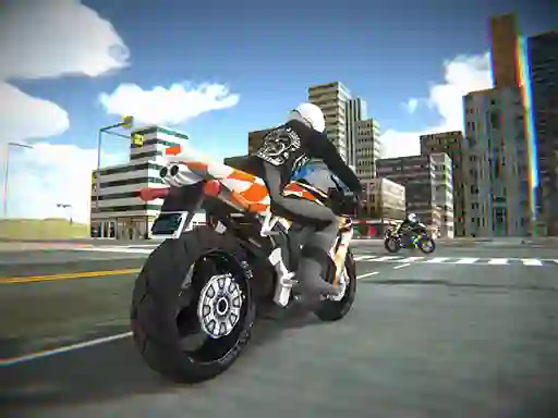 Игра City Police Bike Simulator онлайн