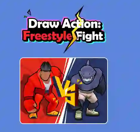 Игра Draw Action: Freestyle Fight онлайн