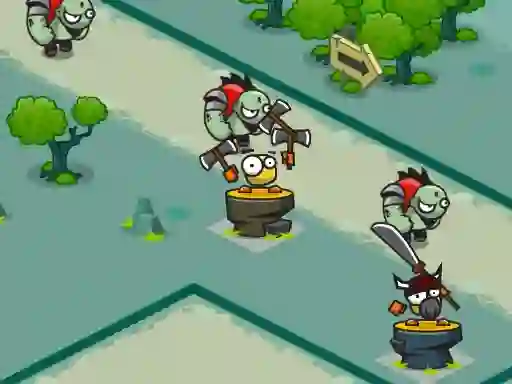 Игра King Bird Tower Defense онлайн