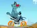 Игра Oggy And The Cockroaches Bike онлайн