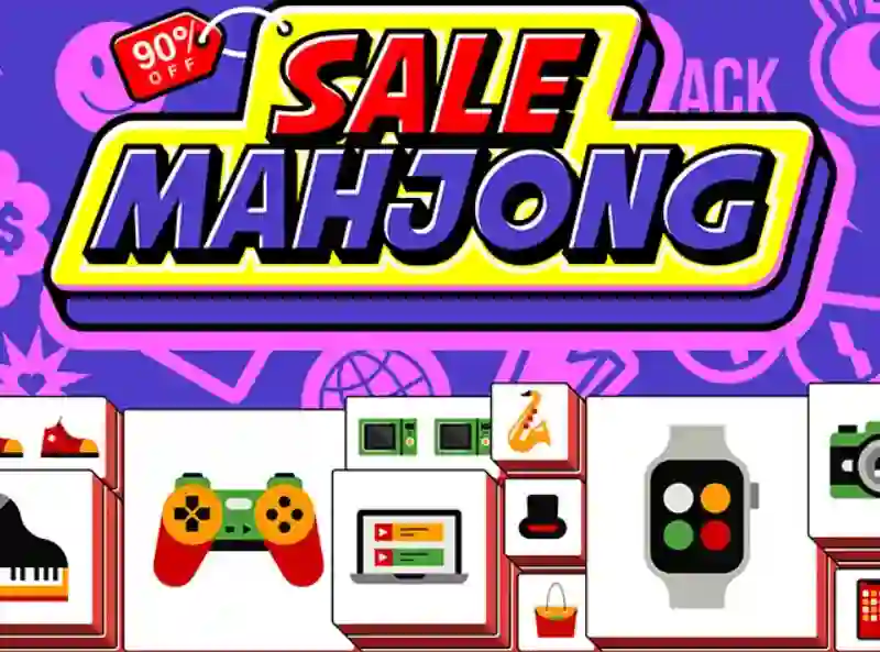 Игра Sale Mahjong онлайн