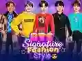 Игра BTS Signature Fashion Style онлайн