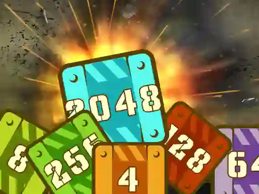 Игра Military Cubes 2048 онлайн