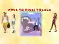 Игра Pose To Hide Puzzle онлайн