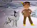 Игра Tribe Boy And Wolf (conculsion) онлайн