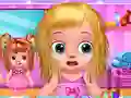 Игра Babysitter Kids Hair Salon онлайн