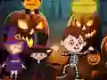 Игра Help The Halloween Children онлайн