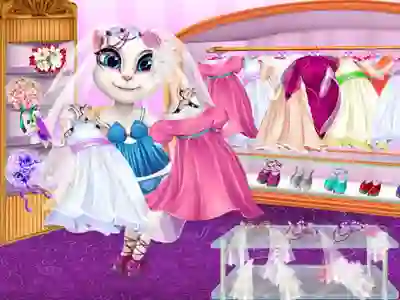 Игра Sweet Angie Fashion Dressing Room онлайн