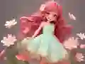 Игра Coloring Book: Flower Dress онлайн