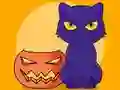 Игра Coloring Book: Halloween Cat онлайн