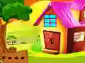 Игра Tiled Roof House Gold Treasure Escape онлайн