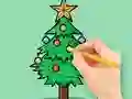 Игра Coloring Book: Christmas Tree онлайн