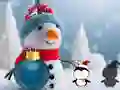 Игра Christmas Snowman Garden Escape онлайн
