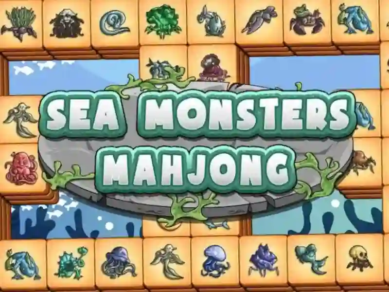 Игра Sea Monsters Mahjong онлайн