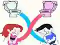 Игра Toilet Rush Race: Pee Master онлайн