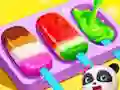 Игра Little Panda Ice Cream Game онлайн