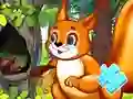 Игра Jigsaw Puzzle: Squirrel Hide Food онлайн