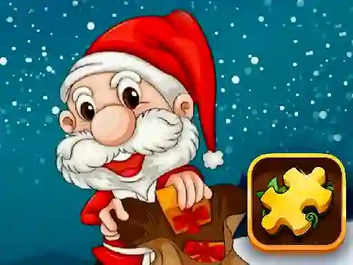 Игра Santa Claus Puzzle Time онлайн