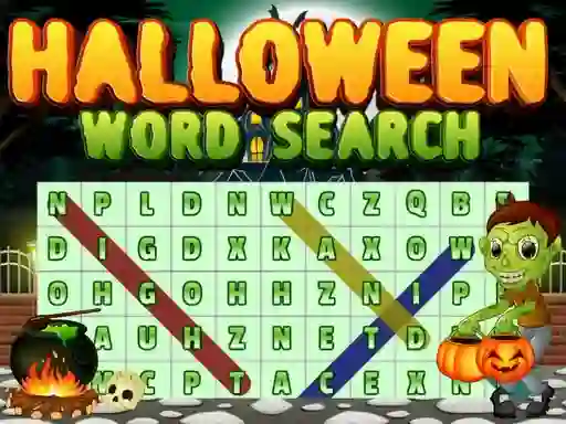 Игра Halloween Words Search онлайн