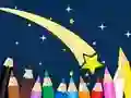 Игра Coloring Book: Shooting Star онлайн