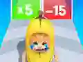 Игра Epic Banana Run: Merge Master онлайн